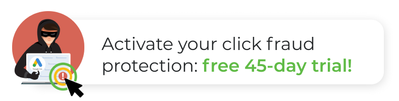 Click Fraud prevention 45 days free